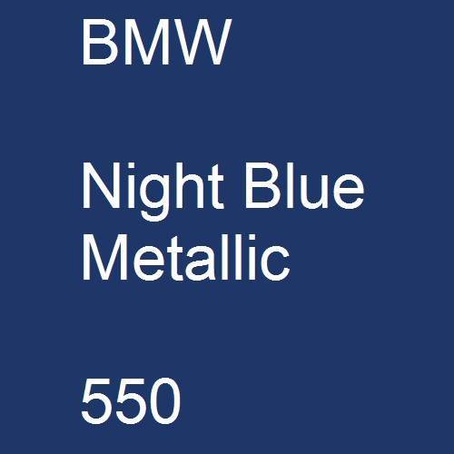 BMW, Night Blue Metallic, 550.